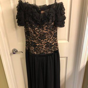 Vintage couture dress.  Made in Europe.